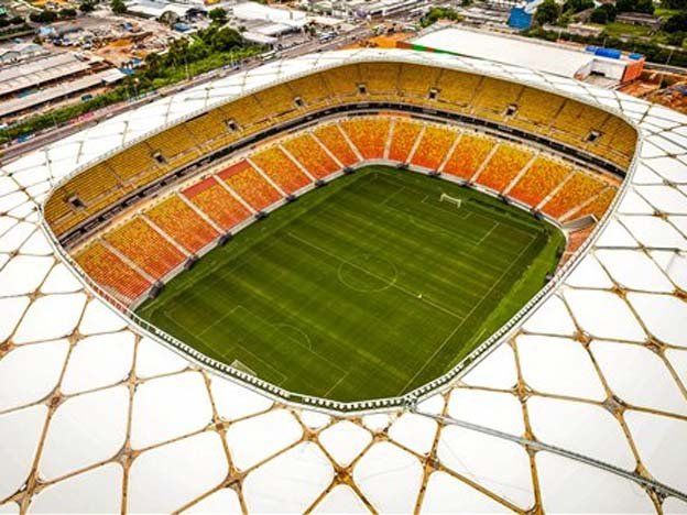Mundial 2014: Brasil inauguró el estadio Arena da Amazonia