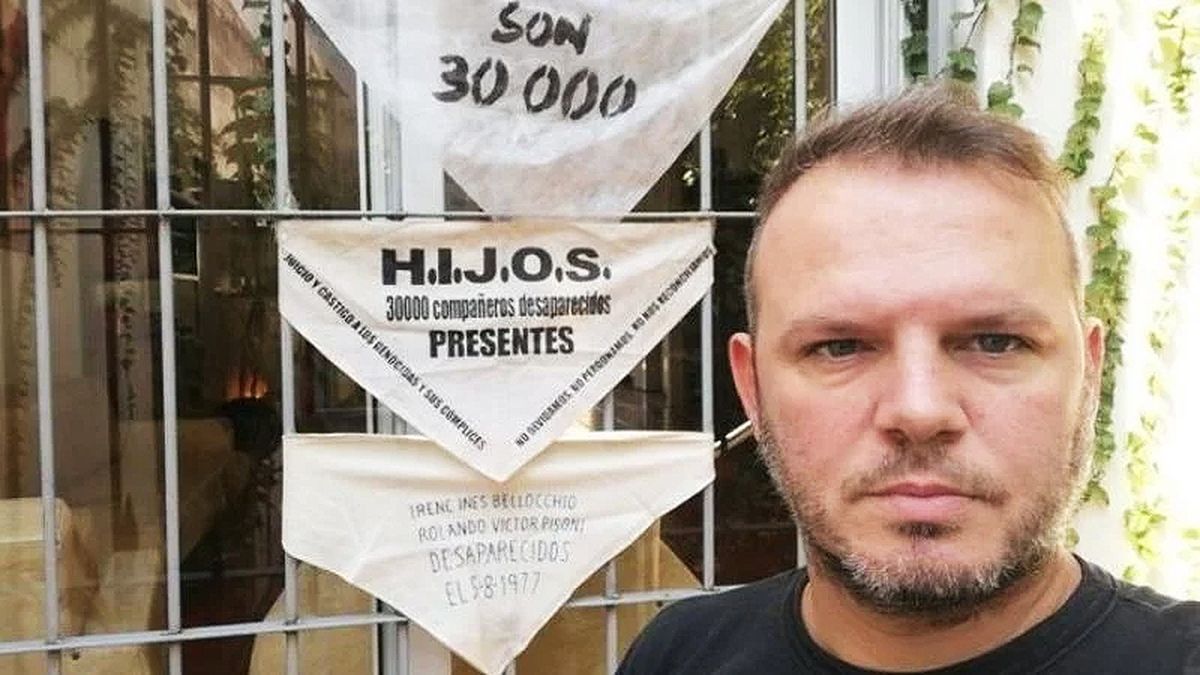 Carlos Charly Pisoni, referente de la Agrupación de Derechos Humanos H.I.J.O.S Carlos Charly Pisoni, referente de la Agrupación de Derechos Humanos H.I.J.O.S