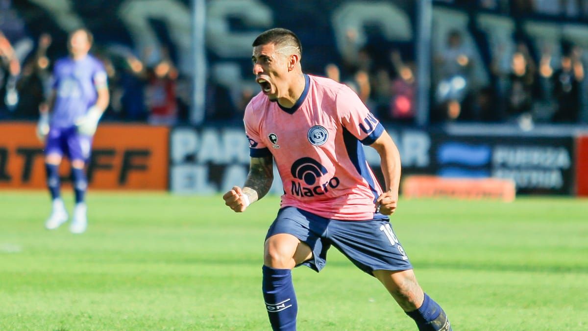 Santiago Mu&ntilde;oz convirti&oacute; su primer gol en Independiente Rivadavia.