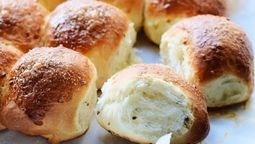 Recetas: pancitos de anís con glaseado cremoso de limón.