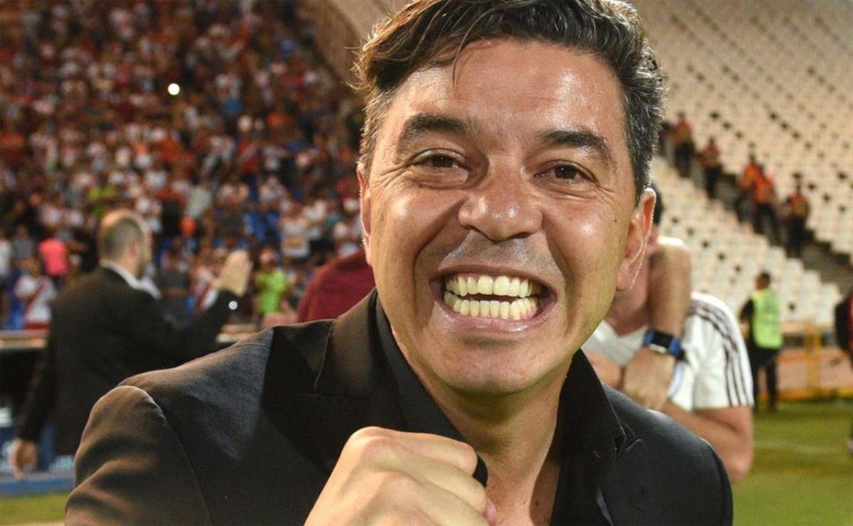 Gallardo ganó tres títulos en Mendoza con River Plate.