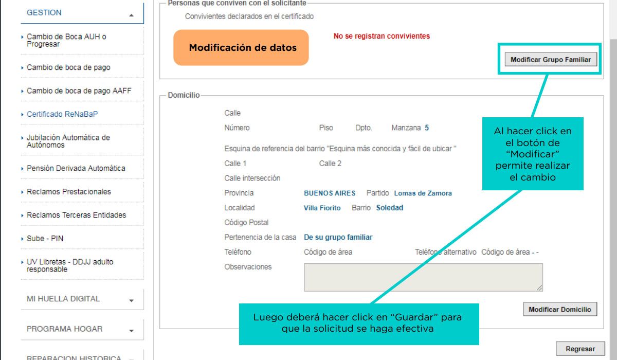 En Mi ANSES podés saber si tenés el Certificado de Vivienda Familiar para recibir los $240.000 del programa Mi Pieza