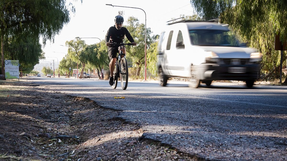 Las obras en el circuito Papagayos incluyen la construcción de ciclovías a lo largo de todo el recorrido.