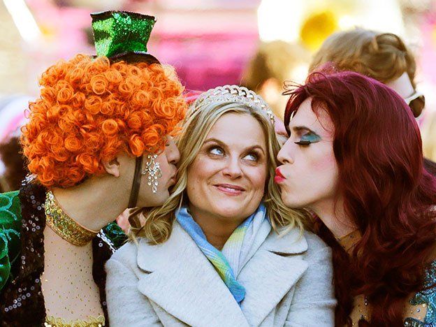La comediante Amy Poehler, agasajada en Harvard