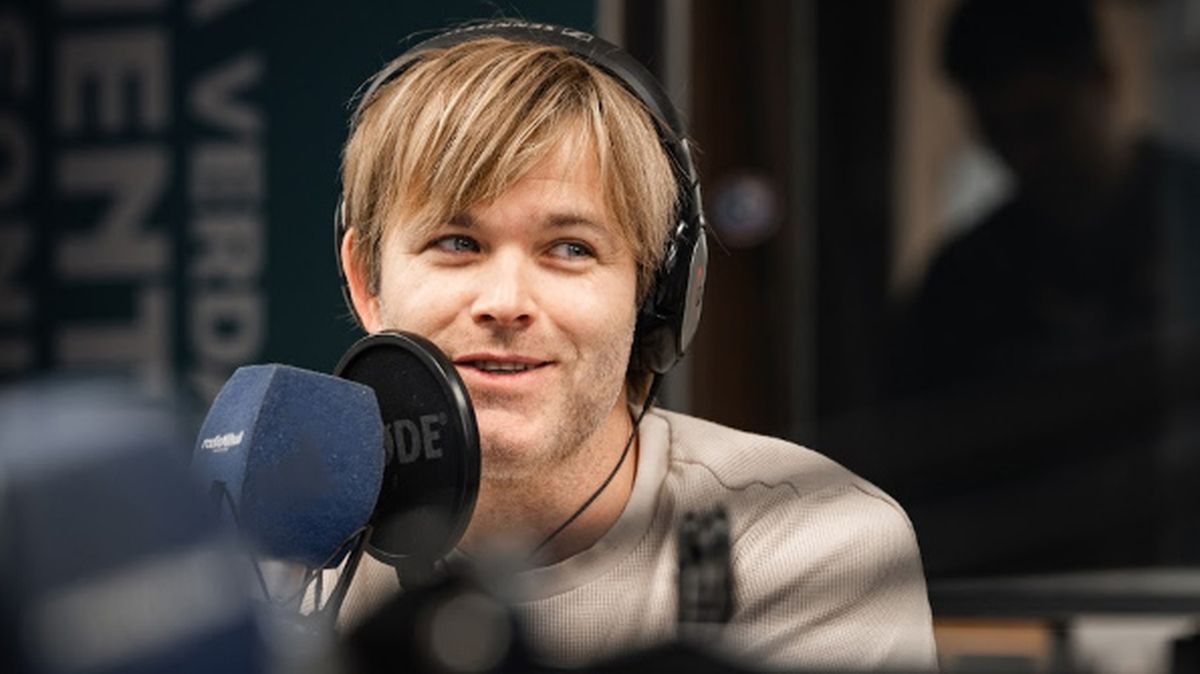 Benjamín Amadeo estuvo en los estudios de Grupo América Cuyo.