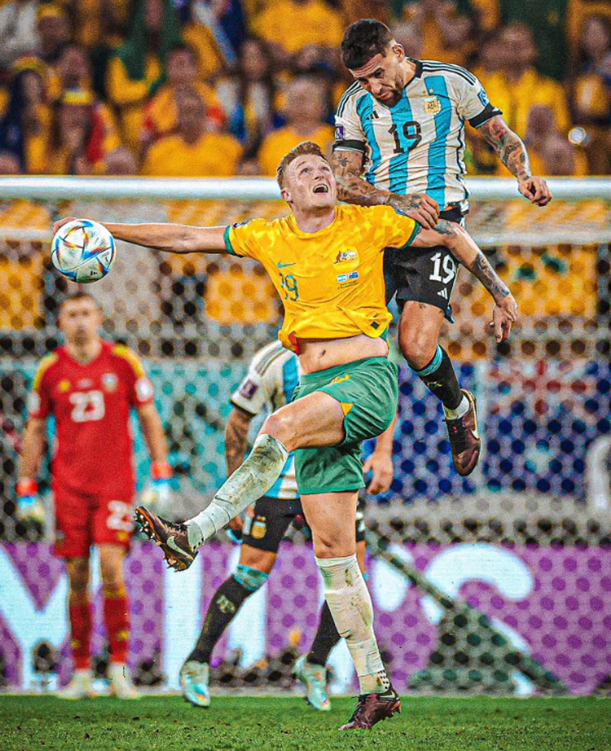 Otamendi es una de las figuras de la Selección argentina en el Mundial Qatar 2022