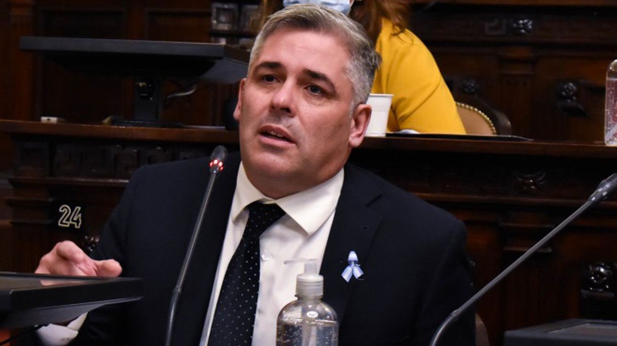 Germán Gómez, jefe del bloque de Diputados del PJ. Germán Gómez, jefe del bloque de Diputados del PJ.