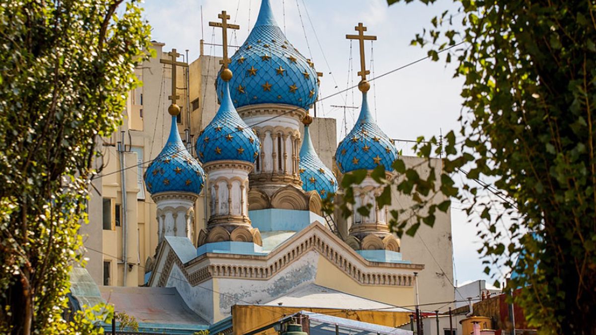 En pleno San Telmo: la magestuosa iglesia rusa que enamora a los argentinos