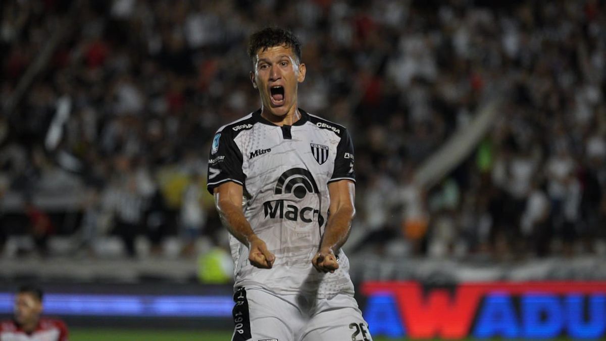 Facundo Lencioni sigue haciendo goles importantes en Gimnasia y Esgrima:
