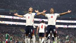 Kane y Bellingham marcaron los goles de Inglaterra.