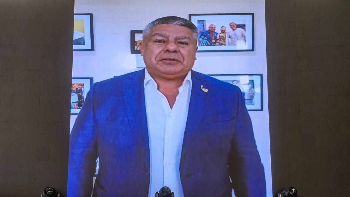 El presidente de la AFA, Claudio Chiqui Tapia, participó a distancia de la Vendimia Solidaria 2025. El presidente de la AFA, Claudio Chiqui Tapia, participó a distancia de la Vendimia Solidaria 2025.