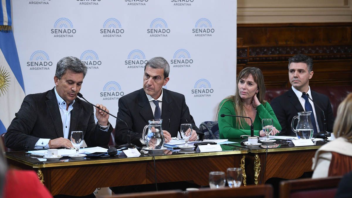 La reunión del Senado de la semana pasada. Los adjudicatarios de créditos UVA dicen que los trataron en forma despectiva.