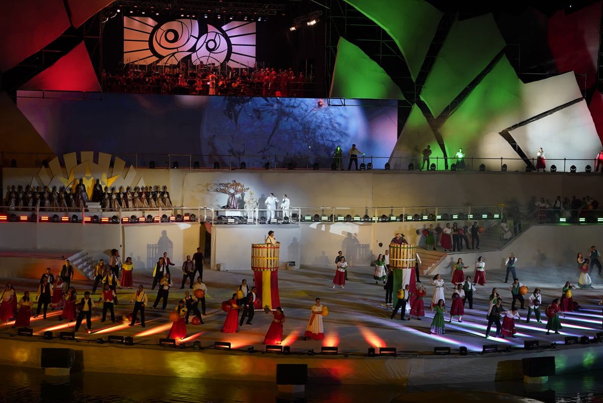 La Fiesta Nacional de la Vendimia 2026 apeló a la memoria para celebrar su 90ª aniversario en el teatro griego. La Fiesta Nacional de la Vendimia 2026 apeló a la memoria para celebrar su 90ª aniversario en el teatro griego.