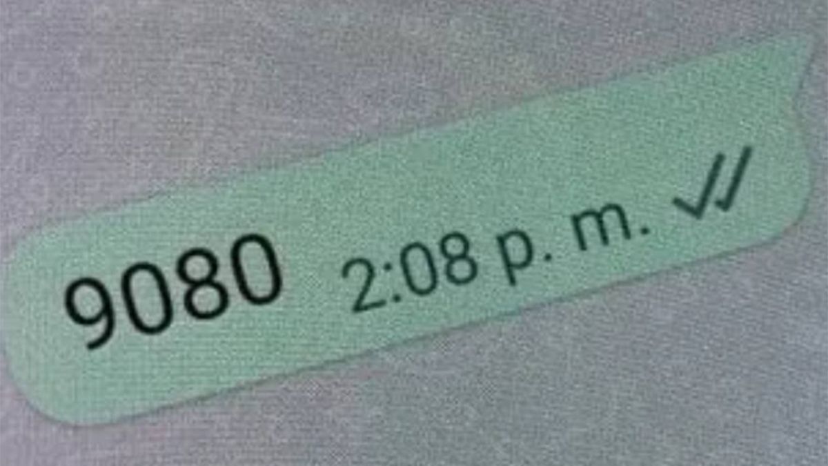 9080, el código que tiene un significado especial en WhatsApp.