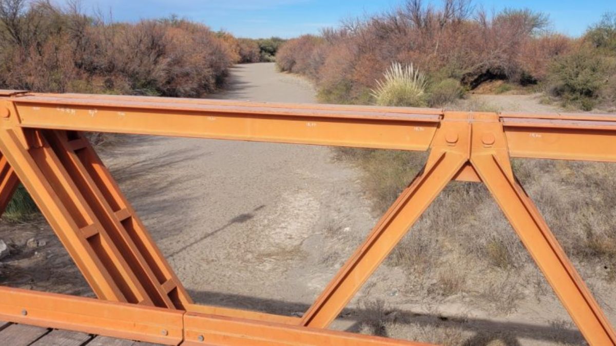 A La Pampa prácticamente no llega agua del río Atuel.