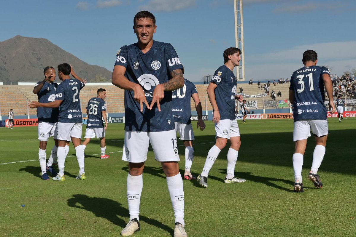 Alejo Osella fue el autor del gol de Independiente Rivadavia. Foto: Gentileza.