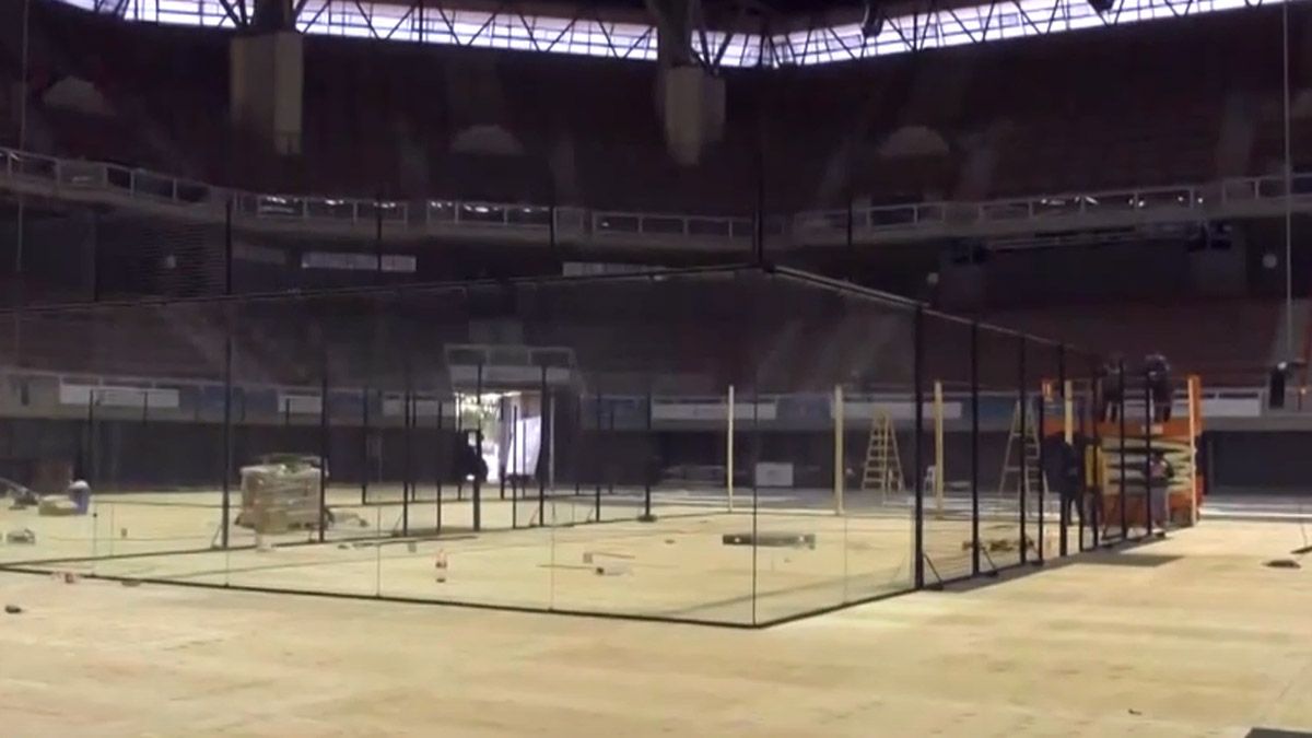 El estadio Aconcagua Arena se prepara de la mejor manera para recibir el Mendoza Premier Padel 2022.