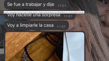 Una joven le ordenó la habitación al novio y descubrió algo horrible