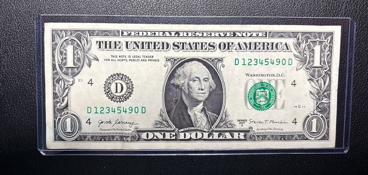 Recompensan con 60.000 dólares al afortunado que posea este billete de un dólar Recompensan con 60.000 dólares al afortunado que posea este billete de un dólar