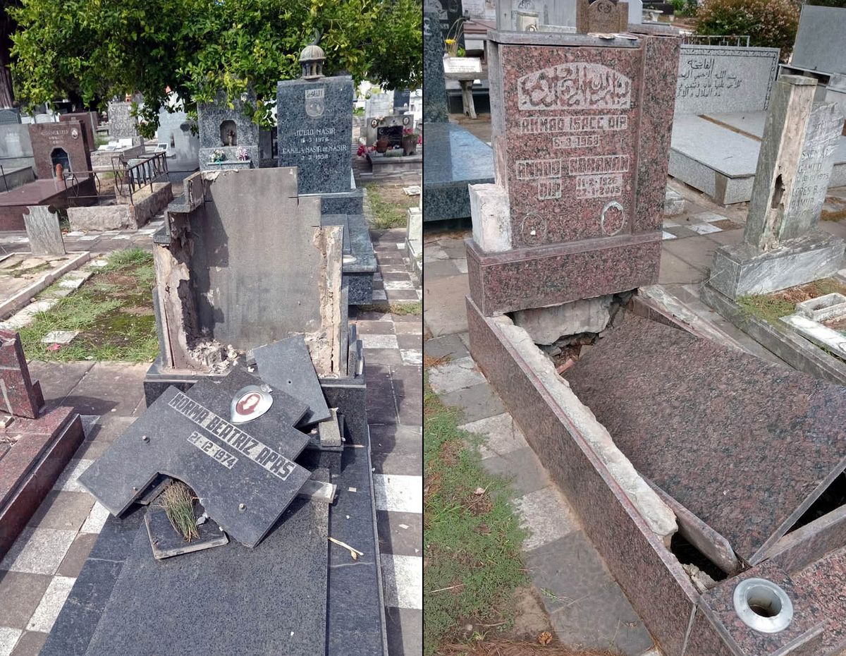 En el Cementerio Islámico de La Tablada están las tumbas de los Menem En el Cementerio Islámico de La Tablada están las tumbas de los Menem
