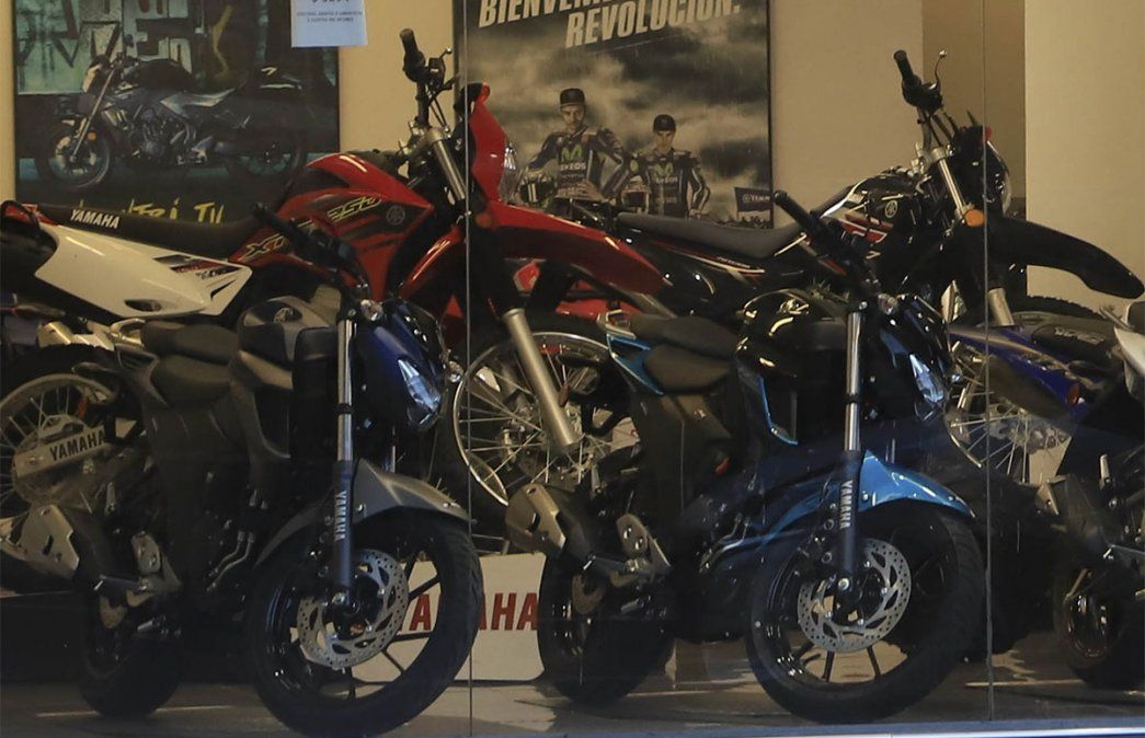 Si bien el patentamiento de motos creció 22,6% interanual durante octubre último cayó ligeramente con relación a septiembre de 2020. Foto: NA.