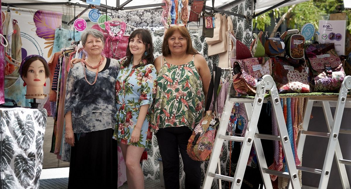 Marisa Herrera, María Eugenia Carrazco y María Alejandra Riquelme, dueñas de Eco Fashion. Marisa Herrera, María Eugenia Carrazco y María Alejandra Riquelme, dueñas de Eco Fashion.