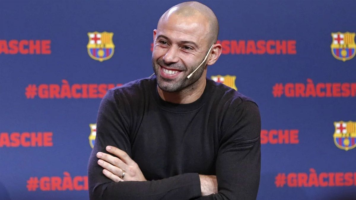 Javier Mascherano, por lo que significa para el Barcelona, tiene las puertas abiertas en el club catalán.