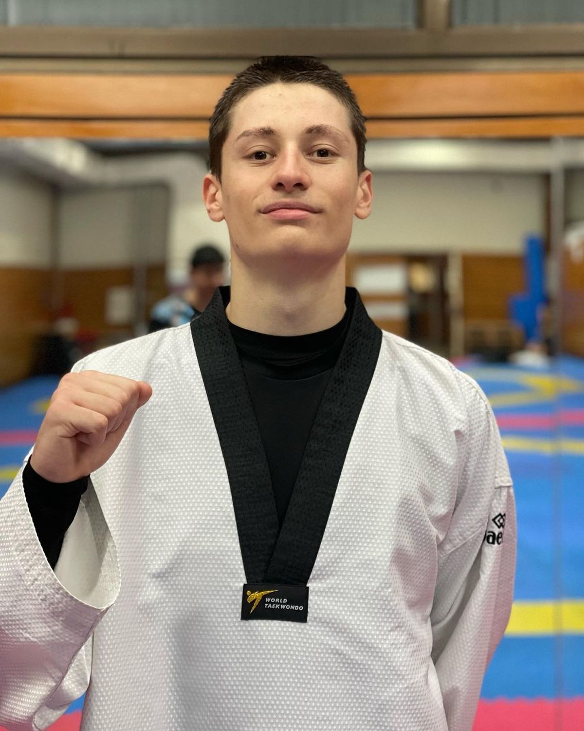 Mateo Di Leo Blas, de 18 años, integra el equipo nacional adulto de taekwondo Mateo Di Leo Blas, de 18 años, integra el equipo nacional adulto de taekwondo