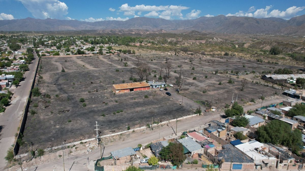 Así se ve el predio de la ex playa de San Agustín