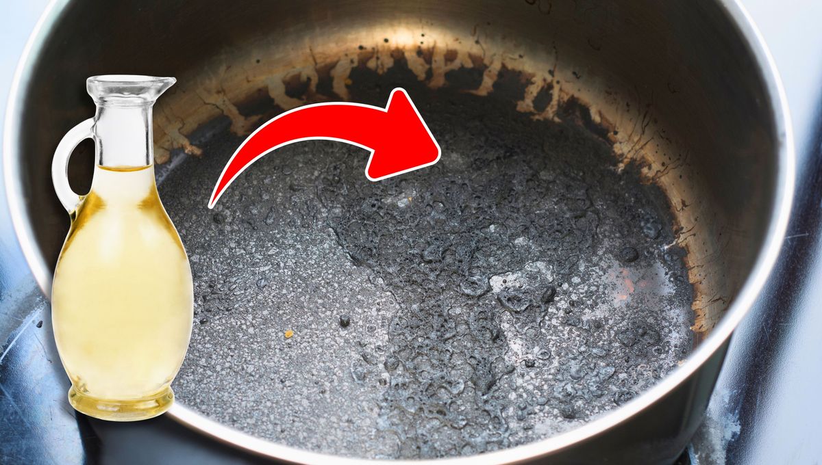 El vinagre tiene propiedades abrasivas y ácidas que remueven toda mancha o pegote&nbsp;