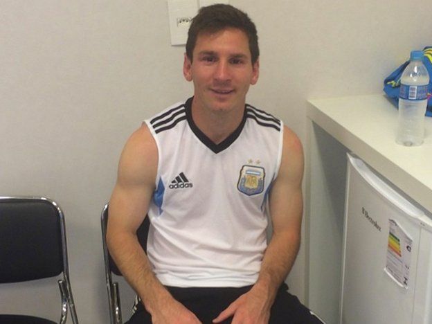 La dedicatoria especial de Messi
