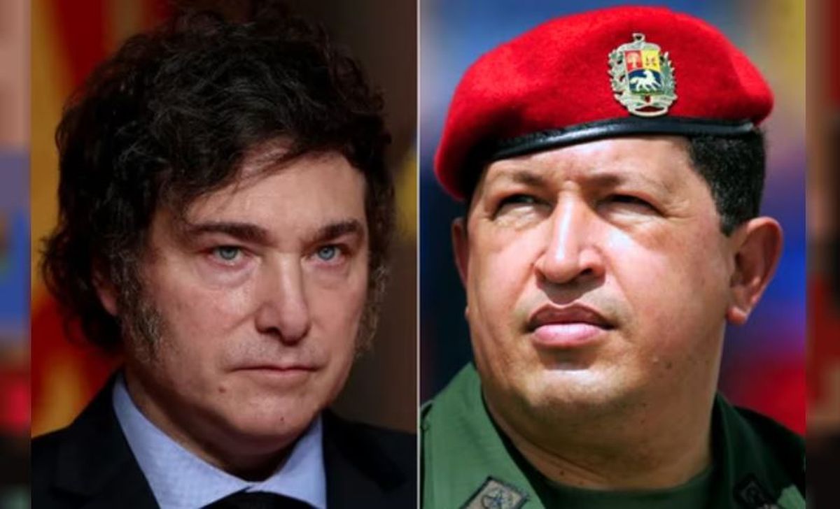 Javier Mlilei aludió a una vieja nota de Chávez para criticar al kirchnerismo.