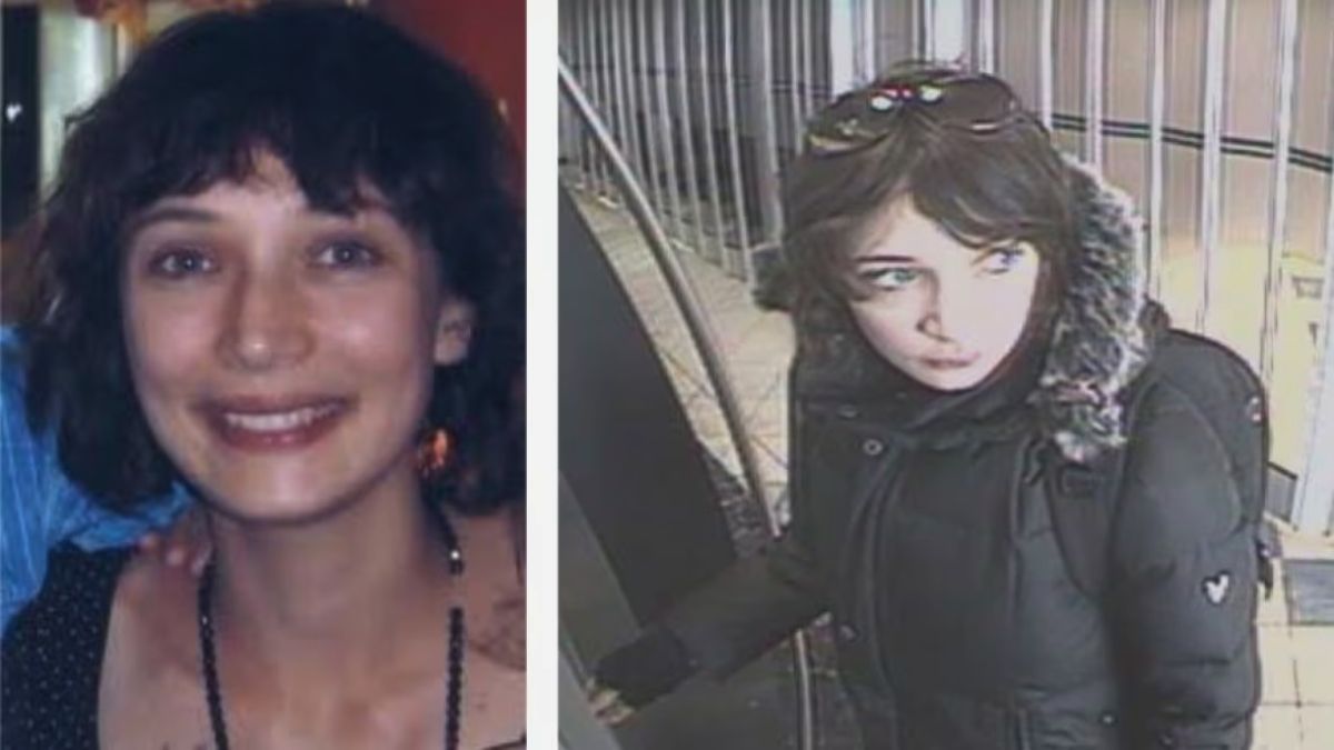 La última imagen de la chica desaparecida en un cajero automático. La última imagen de la chica desaparecida en un cajero automático.