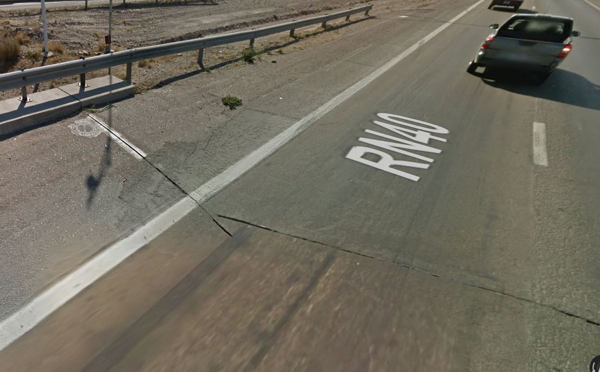 En el Acceso Sur, a la altura de Sarmiento, fue el accidente fatal.