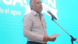 El gobernador Alfredo Cornejo.