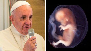 El Papa comparó el aborto con contratar a un sicario