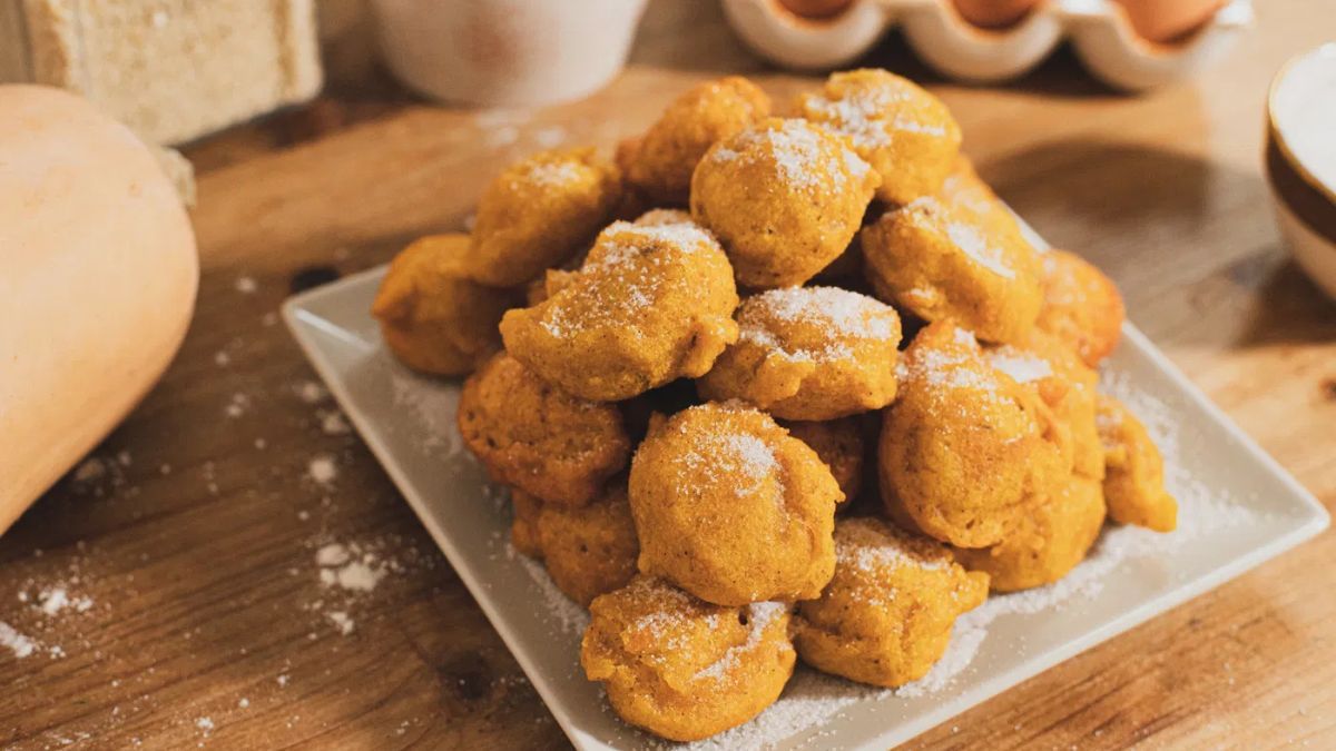 Recetas: buñuelos de calabaza de Valencia. Foto: gentileza derechupete.