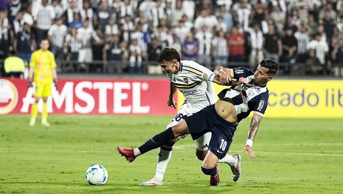 Boca no tuvo una buena noche en Lima y cayó por Copa Libertadores