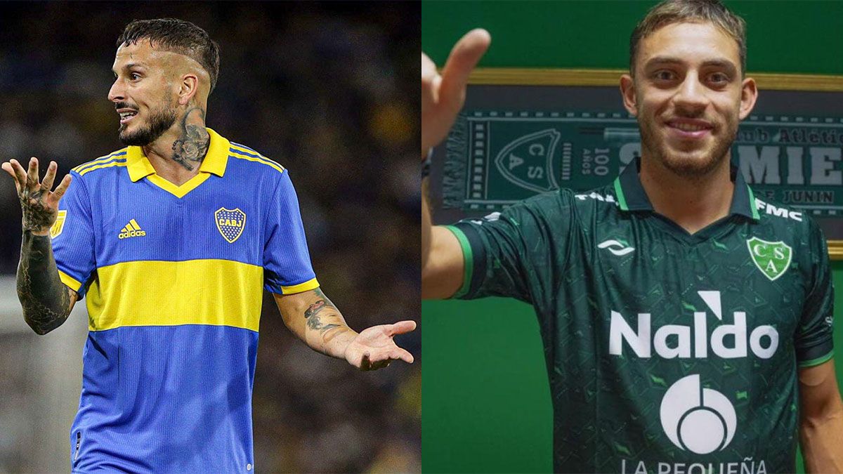 Darío Benedetto y Nahuel Gallardo.