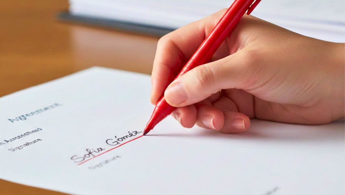 Qué significa para la psicología cuando una persona subraya su nombre en la firma