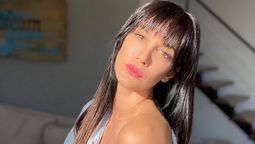 Silvina Escudero cumple 41 años en pantaloncitos de transparencias y colaless ultra XS