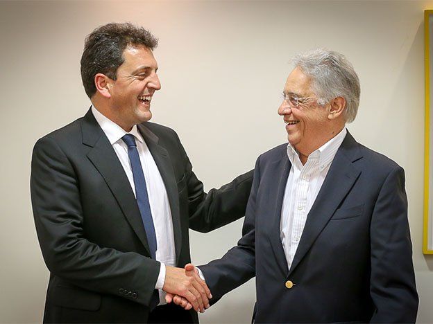 Massa se mostró como presidenciable en Brasil y se reunió con empresarios de San Pablo y con un ex presidente