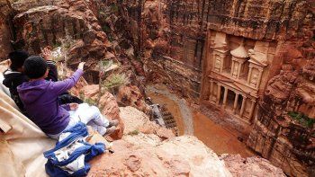 También se inundó una de las maravillas del mundo: Petra