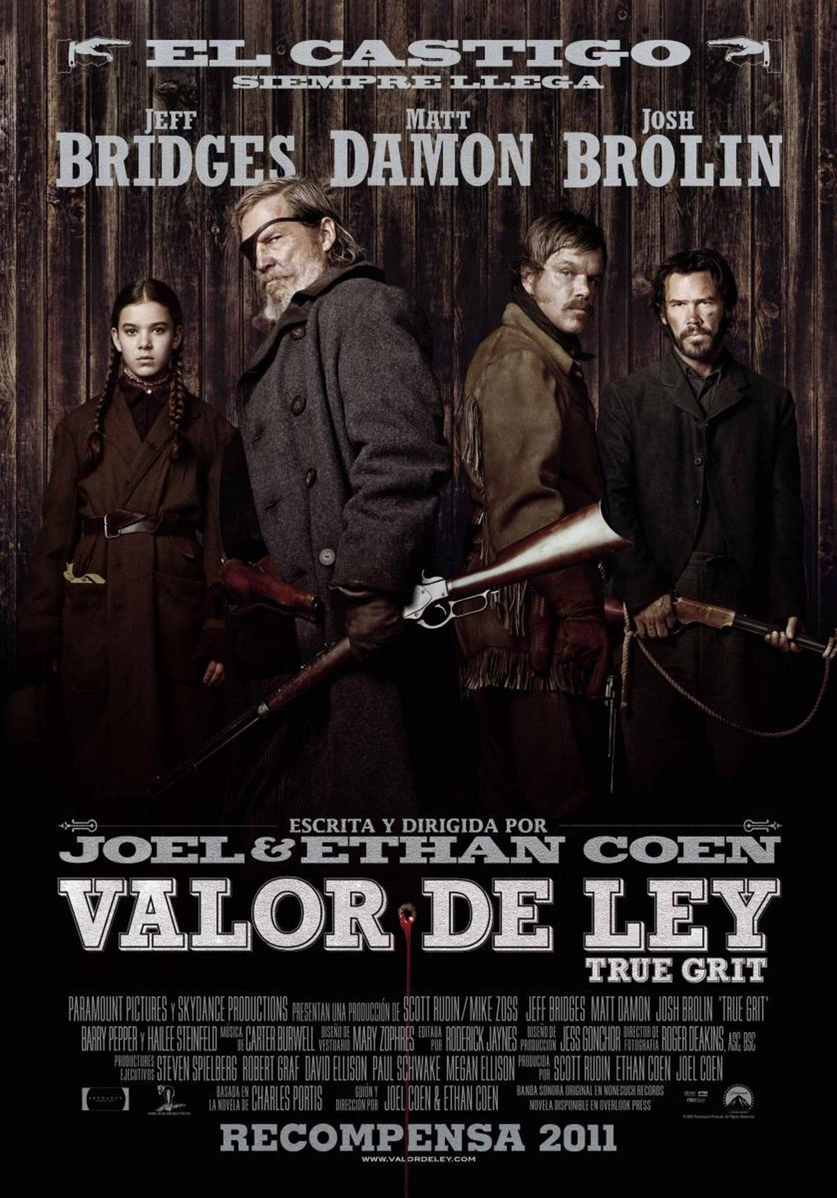 Western. Paramount Plus tiene en su catálogo de series y películas a esta espectacular película con Matt Damon, Valor de ley. Western. Paramount Plus tiene en su catálogo de series y películas a esta espectacular película con Matt Damon, Valor de ley. 