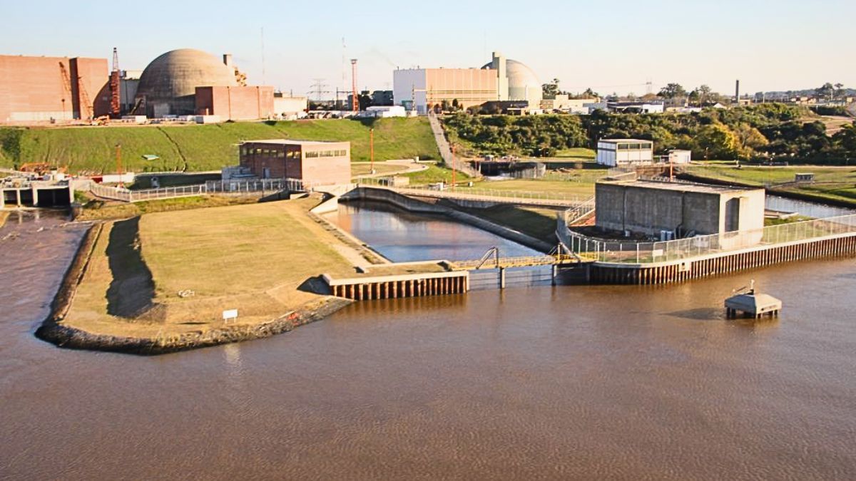 Centrales nucleares Atucha I y II.