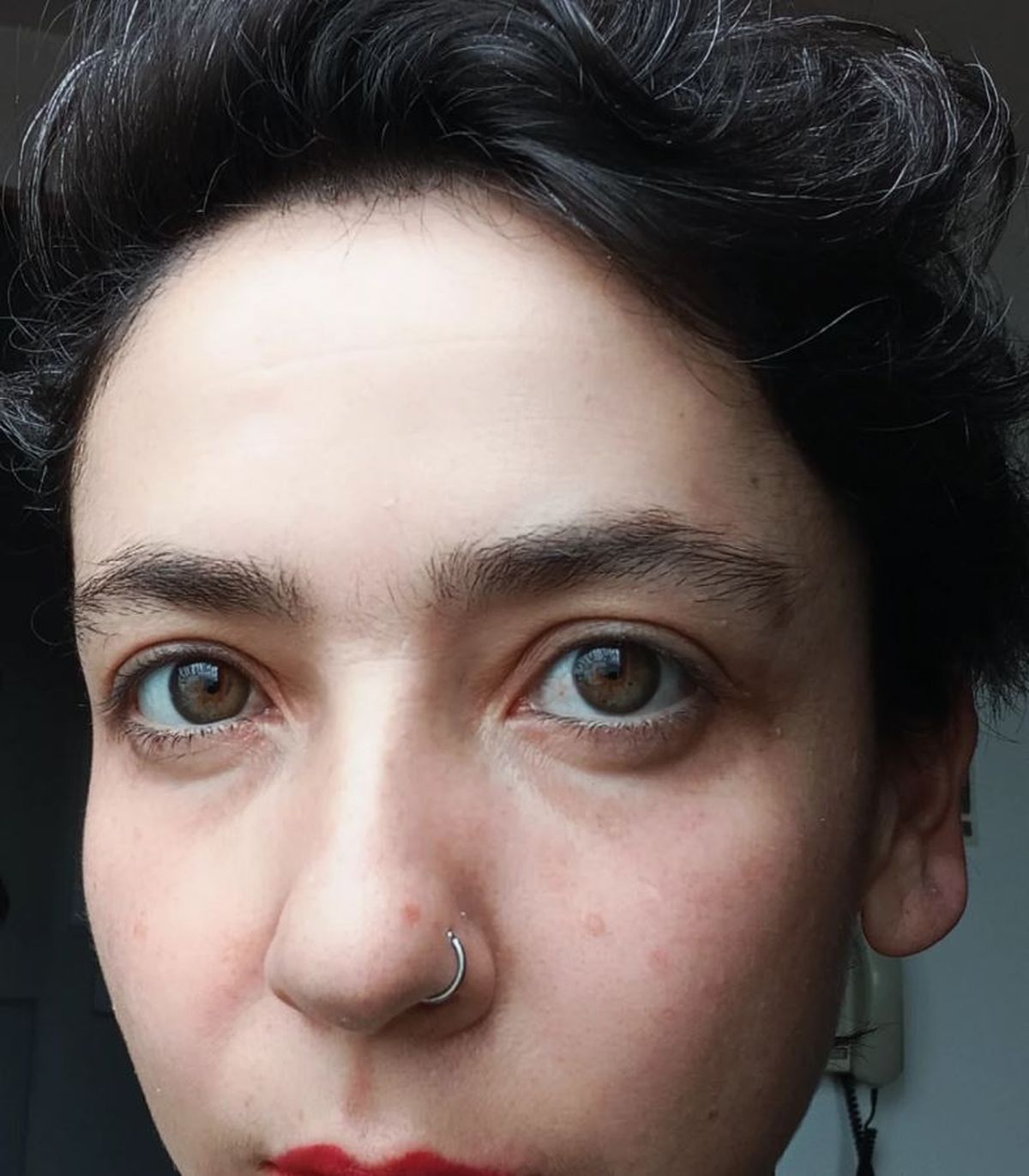 "Media selfie". Así describe Laura esta foto en su cuenta de Instagram "Media selfie". Así describe Laura esta foto en su cuenta de Instagram