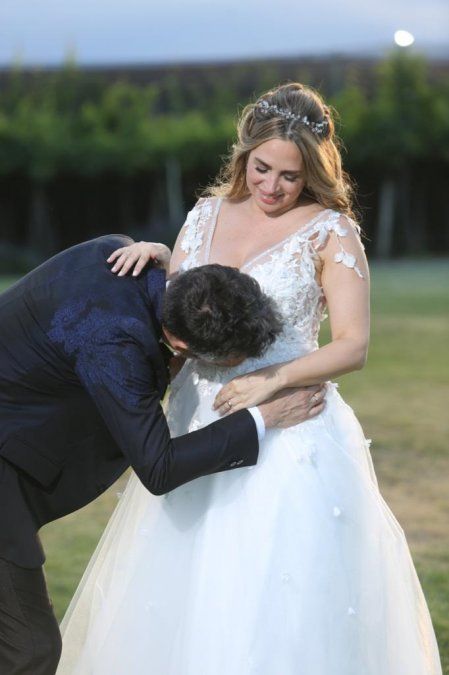 Belén Francese y Fabián Lencinas se casaron en Tupungato