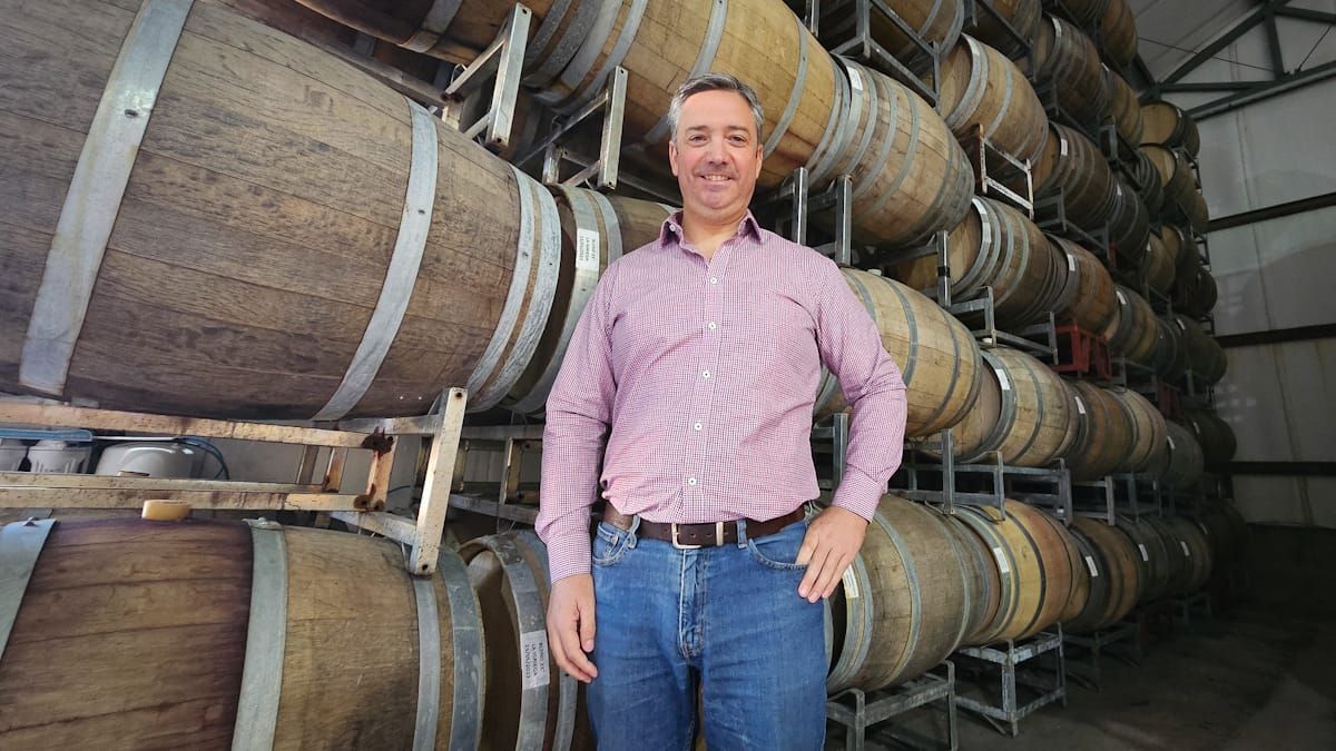 Julián Gómez, gerente general de Bodega Ambrosía. Julián Gómez, gerente general de Bodega Ambrosía.