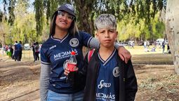 Los hinchas de la Lepra asistieron masivamente al Malvinas.