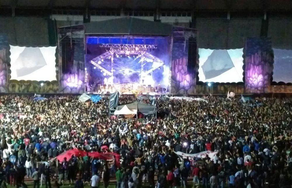 Unas 40 mil personas disfrutaron del demoledor show de La Renga